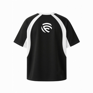 เสื้อยืดโอเวอร์ไซส์สีดำและสีขาวแบบพรีเมียมสำหรับผู้ชายและผู้หญิง - Product Image 3
