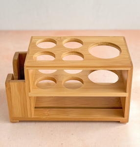 Elegant Wooden <b>Toothbrush</b> <b>Holder</b> Custom Bathroom Organizer Bathroom Product Best Quality & Most Selling Sale - Product Image 1