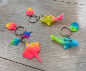 3D <b>custom</b> <b>keychain</b> - Ocean theme charm <b>keychain</b> lanyards - Product Image 4