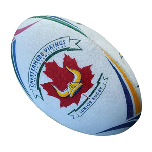 High Quality Training <b>Rugby</b> <b>Ball</b> Size 5 Official Match <b>Rugby</b> Union <b>League</b> <b>Ball</b> Hand Stitched Durable Rubber Private Label OEM - Product Image 3
