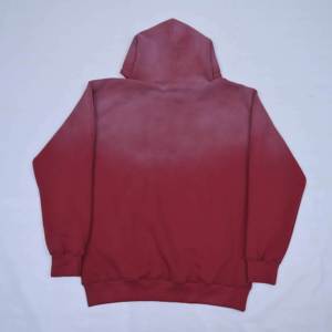 Sweat-shirts à capuche pour hommes, qualité supérieure, logo personnalisé, fabrication sur mesure, en molleton avec effet délavé et impression sérigraphiée sur le devant, manches longues. - Product Image 3