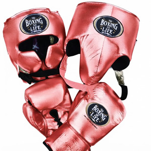 Conjunto de Equipo de Protección de Boxeo que Incluye Protector de Cabeza y Guantes de Entrenamiento para Sparring y Entrenamiento Atlético - Product Image 1