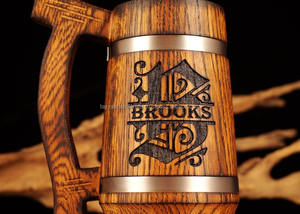 Taza de Madera Hecha a Mano, Accesorio de Calidad Inigualable para Regalo - Product Image 2