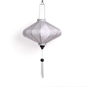 Hoi An lanterns wholesale supply best price premium natural bamboo silk lantern for decorations - Product Image 5