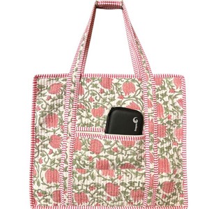 Nuevo Bolso Tote de Algodón con Diseño de Parches, Bolso Tote para Mujer, Lavable, Bolso Grande para Compras, Viajes y Equipaje - Product Image 2