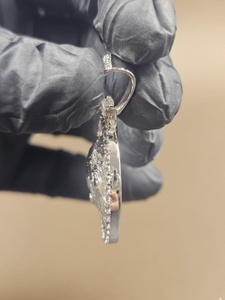 Pendentif Lion en Argent Sterling 925 avec Diamant Moissanite Style Hip Hop – Pendentif Tendance pour Homme, Idéal pour Soirées - Product Image 2