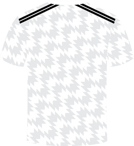 Camiseta de Fútbol de Poliéster con Estampado Geométrico Sublimado y Cuello Redondo para Hombre, Marca FURAT LEATHERS, Manga Corta, Transpirable y que Absorbe la Humedad - Product Image 2
