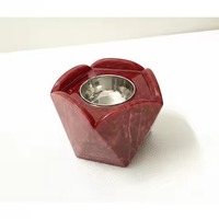 Encens Indien Long et Aromatique en Bois de Santal, Forme Carrée, en Résine Époxy de Luxe, Taille Personnalisée, Design Artistique Moderne et Antique en Maille, Style Arabe