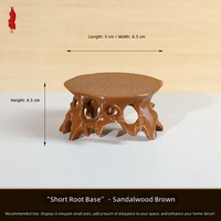 Soporte para Macetas de Plástico Hueco Antideslizante de Estilo Chino Retro, Modelo 1, para Decoración de Escritorio