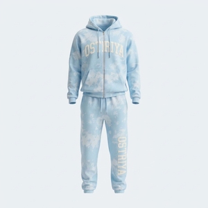 Chándales de Invierno Ligeros de Alta Calidad para Hombre, Estilo Hip Hop, Fabricante de Chándales de Moda Vintage con Pedrería, Manga Larga, Nueva Llegada - Product Image 3