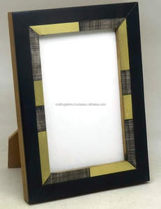 Customized Handmade Geometric Tabletop Photo Frames Resin <b>Wood</b> Inlay Eco-Friendly Polished Technique Buddhism Theme Home <b>Gifts</b> - Product Image 6