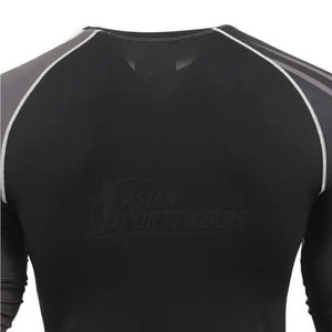 OEM Service Custom Design Rash Guard Personalized Brand Logo Performance Swimwear for Club Teams Spandex/Polyester Full Sleeve - Product Image 5