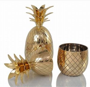 Pineapple shape drink <b>mug</b> pineapple cocktail <b>mug</b> <b>gold</b> pineapple cup metal pineapple <b>mug</b> pineapple shaped cup tropical drink <b>mug</b> - Product Image 4
