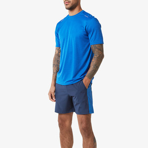 High Quality Summer Print Men's T-Shirt Shorts Set Customized Color Unique Elastic Waist Design <b>Hip</b> Hop Stand Collar-Unique - Product Image 1