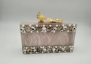 Bolsos de Mano de Resina con Logotipo Personalizable, de Alta Calidad, con Nuevo Diseño y Múltiples Colores, la Mejor Opción en Estilo y Calidad, con Detalles en Piedras - Product Image 5