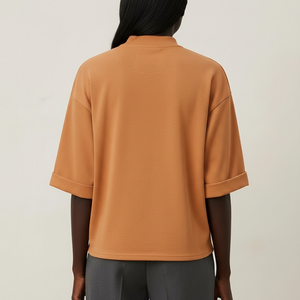 Nouveau design, vêtements de haute qualité, t-shirt 100% coton pour femmes, t-shirts oversize pour femmes - Product Image 3