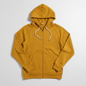 Sudadera con capucha de forro polar con cremallera completa para equipos deportivos masculinos, bordado personalizado del logotipo del equipo, pedido al por mayor, producción rápida, OEM, fábrica mayorista - Product Image 4