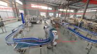 Línea de Embotellado de Agua de Alto Rendimiento (15000 BPH), Máquina Automática 3 en 1 para Lavado, Llenado y Tapado de Botellas PET