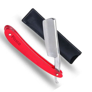 Custom Stainless <b>Straight</b> <b>Razor</b> Custom Logo Stainless Steel Barber Men Shaving <b>Razors</b> - Product Image 3