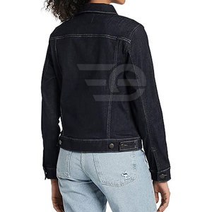 Winter Knitted Breathable Daily Wear Women Jeans Jacket Classic Fit Cotton Streetwear Outerwear Fashion Casual - Product Image 5