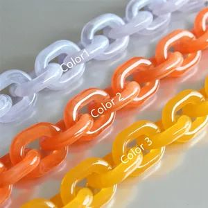 Resin Chain Links Decorative Chain for Home Interior Styling <b>Tabletop</b> Shelf and Wall Hanging Low Cost Affordable Item - Product Image 5