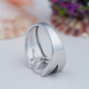 Bague ouverte rétro Aigle Volant en Argent 925 et Moissanite, plaqué or, pour fêtes, vente en gros d'usine, bijoux de couple pour homme au style affirmé - Product Image 6