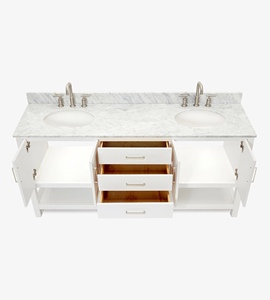 Mueble de Baño Sarah de 73 Pulgadas Hecho a Medida, Solo Mueble con Lavabo Individual, 3 Opciones de Acabado, Directo de Fábrica en Vietnam - Product Image 5