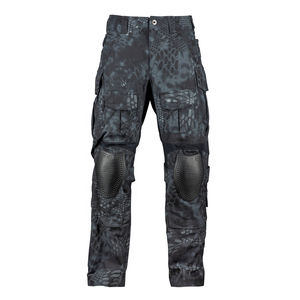 Pantalon de chasse camouflage pour homme, résistant à l'eau, finition mate silencieuse, pantalon de chasse d'extérieur, 6 poches utilitaires, pantalon cargo tactique - Product Image 1