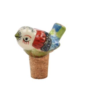 Beads Art Cast Iron Bird Knobs <b>Wine</b> & Olive Oil Bottle Stopper Sealer Tool Set Bar Accessories Gift Items Aa Model - Product Image 1