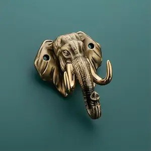 Organisateur mural à double crochet en métal résistant à la rouille pour la chambre à coucher, la cuisine, la salle de bain - Product Image 2