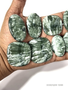 Seraphinite Natural, Gema Suelta en Cabujón, Formas y Tamaños Variados, Grado AAA, Cambio de Color, para Joyería - Product Image 3