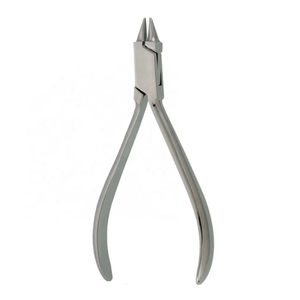 Pince à boucler les fils orthodontiques de qualité supérieure, type bec, en acier inoxydable, pour la formation de boucles Tweed et le pliage de fils dentaires, instrument orthodontique - Product Image 1