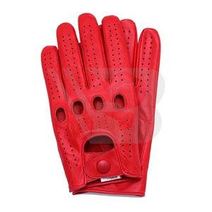 Men Waterproof Anti-slip Breathable Leather Full Finger Driving <b>Gloves</b> for Car Motorcycle Universal Use Sports <b>Thin</b> Lightweight - Product Image 6