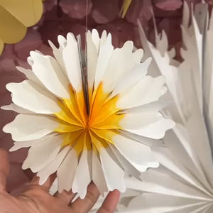 <b>Honeycomb</b> <b>Paper</b> Festive Home Ornament Flat Christmas <b>Decorations</b> for Wholesale Party Supplies - Product Image 4