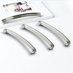 Tirador de Gabinete Curvo Moderno de Aleación de Zinc, Tirador Arqueado Sólido, Minimalista, Duradero, Herraje de Alta Calidad para Cocina, Baño y Armario - Product Image 3