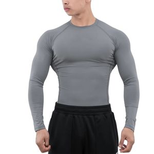 Camiseta de Compresión Personalizada al por Mayor para Hombre, Manga Larga, Secado Rápido, Transpirable, para Gimnasio, Entrenamiento, Running, Deportiva - Product Image 1