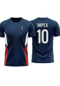 Camiseta de Fútbol Personalizada de Alta Calidad para Equipos Adultos, Servicio OEM, Técnica de Corte Automatizado, 100% Poliéster, Media Manga - Product Image 3