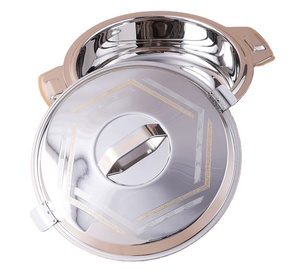 Nouvelle casserole en métal martelé Design Hotpot élégant chauffe-plats Buffet marmite pour les maisons fêtes hôtels mariage Villas utilisation - Product Image 6