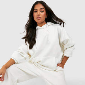 Conjunto Deportivo Personalizado con Estampado Puff, Ropa de Otoño, Estilo Urbano, Pantalones Anchos y Sudadera con Cuello en V para Mujer - Product Image 3