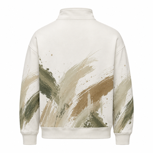 Wholesale Men's Lined Oversized Lightweight Custom Logo Pullover Sweatshirt Athletic Fitness Casual Fashion Apparel - Product Image 2