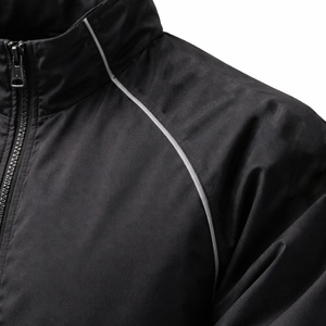 Custom <b>Black</b> Tracksuit Men <b>Windbreaker</b> Jacket & Pants Set Lightweight Training Jogging Suit OEM Sportswear - Product Image 6