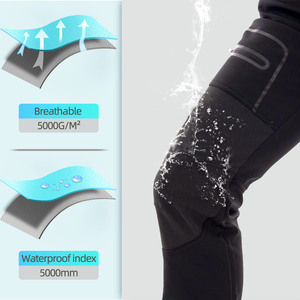 High Performance Ski Pants <b>Waterproof</b> Thermal Snowboard Trousers Durable Windproof Gear For Cold Weather Mountain Training - Product Image 3