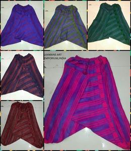 Nouveau pyjama/pantalon sarouel pour femmes imprimé à rayures en laine acrylique pour l'hiver Fournisseur en gros de l'Inde - Product Image 3