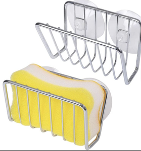 OEM/ODM Vietnam 2 Tier Sink Caddy Organizer with Draining Tray <b>Dish</b> Brush Sponge Holder Kitchen Storage <b>Rack</b> - Product Image 1
