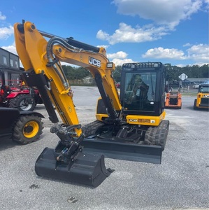 Mini-excavatrice JCB d'occasion fiable, poids opérationnel de 1 à 8 tonnes, moteur Cummins, système hydraulique Hydac, godet sur roues - Product Image 3