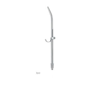 Tube d'aspiration Byrd en acier inoxydable de haute qualité 3,5 mm 20 cm, fabricant et exportateur d'instruments chirurgicaux par Dentavex - Product Image 1