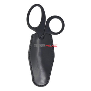 Ciseaux de traumatologie manuels faits à la main avec étui en cuir, clip ambidextre de qualité supérieure, pour infirmiers et techniciens médicaux, robustes, certifiés CE - Product Image 1