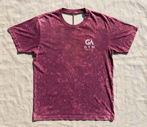 GYM ACTIVE <b>Pink</b> <b>Tie</b> Dye Short Sleeve <b>Men's</b> T-Shirt O-Neck Regular Fit Casual Knitted Fabric Wholesale Custom Logo <b>men</b> Shirt Acid - Product Image 5