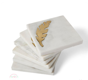 Sous-verres en marbre uniques, ronds et hexagonaux, personnalisés, pour bière, café, bar, thé, tasses et boissons. - Product Image 5