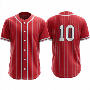 Camisetas de Béisbol con Logotipo Personalizado Más Vendidas, Uniformes Deportivos Sublimados para Hombre, que Absorben la Humedad - Product Image 6